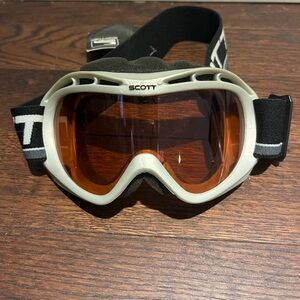 Scott Goggles with Amber Lens and Black Strap